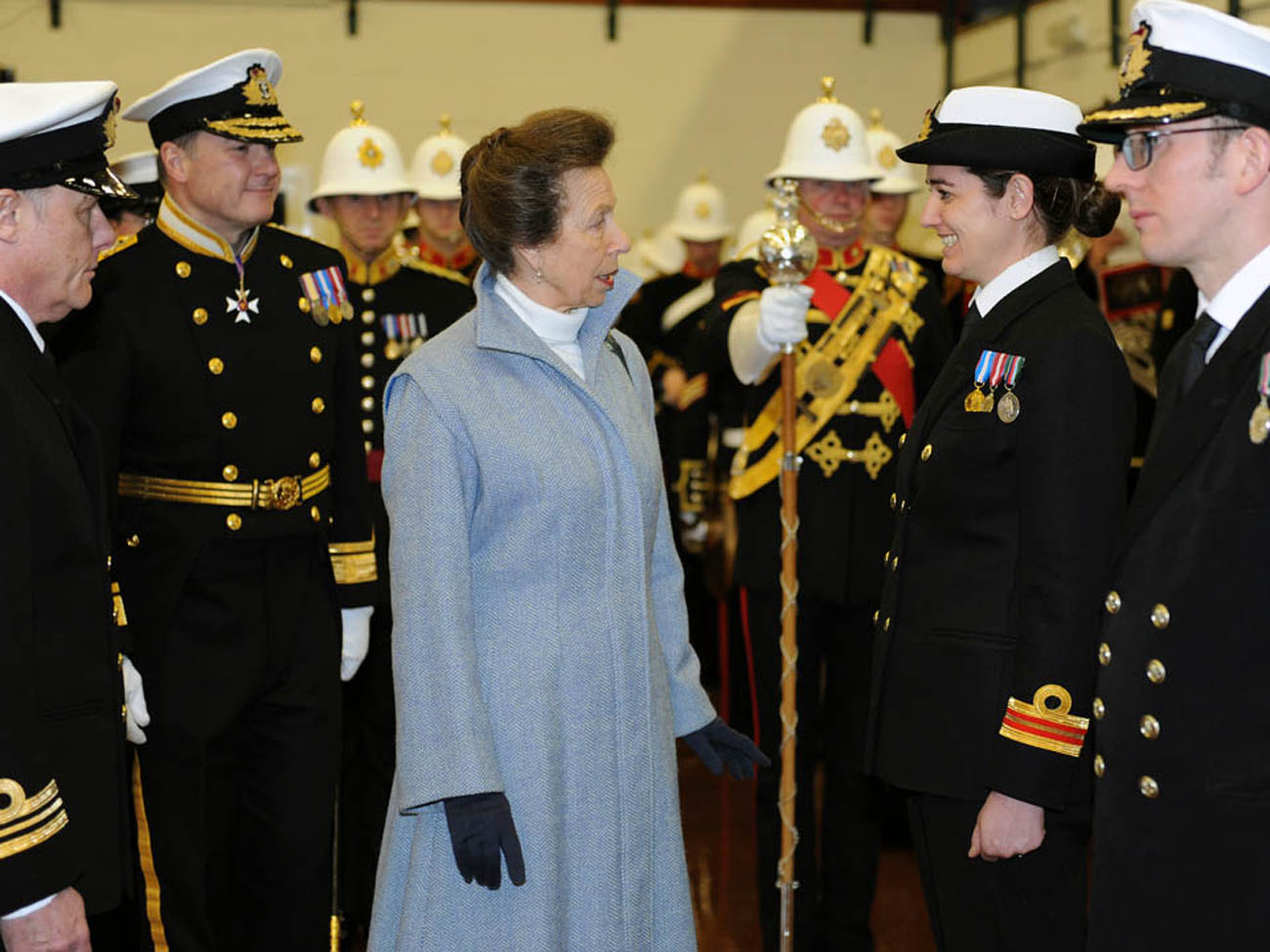 Princess Royal formally opens Royal Naval Reserve new unit