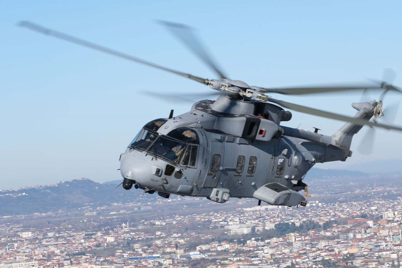 Merlins over Tirana – commando task group pays four-day visit to Albania