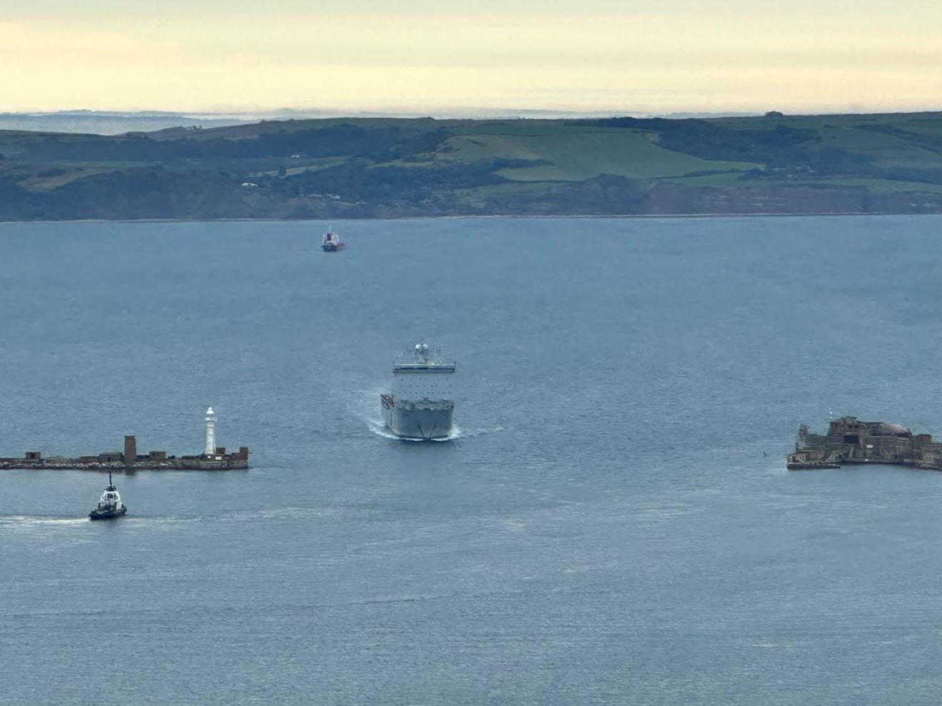 RFA Cardigan Bay returned to the UK after deploying to the Middle East and Mediterranean