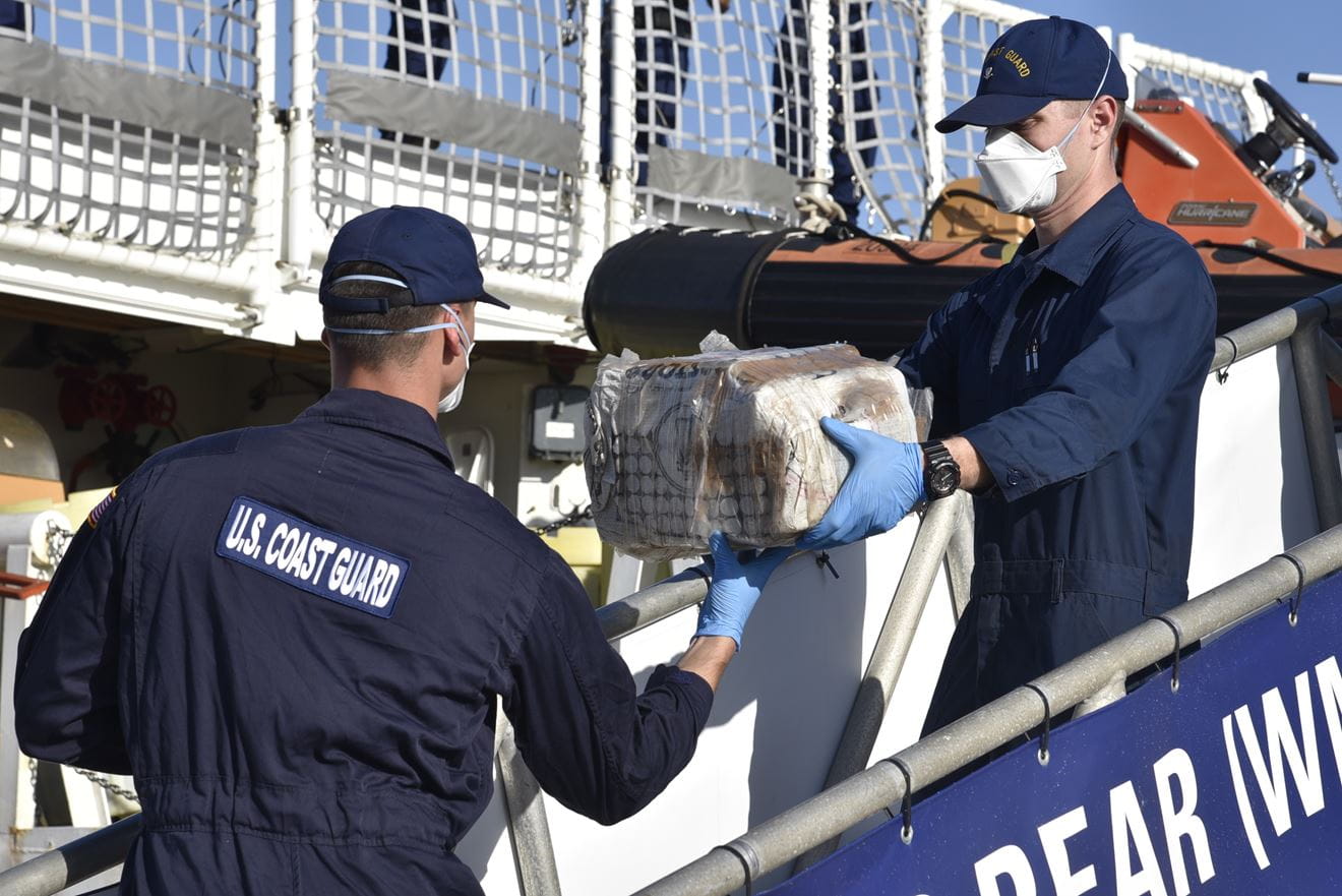 RFA Mounts Bay scores £40m drugs bust