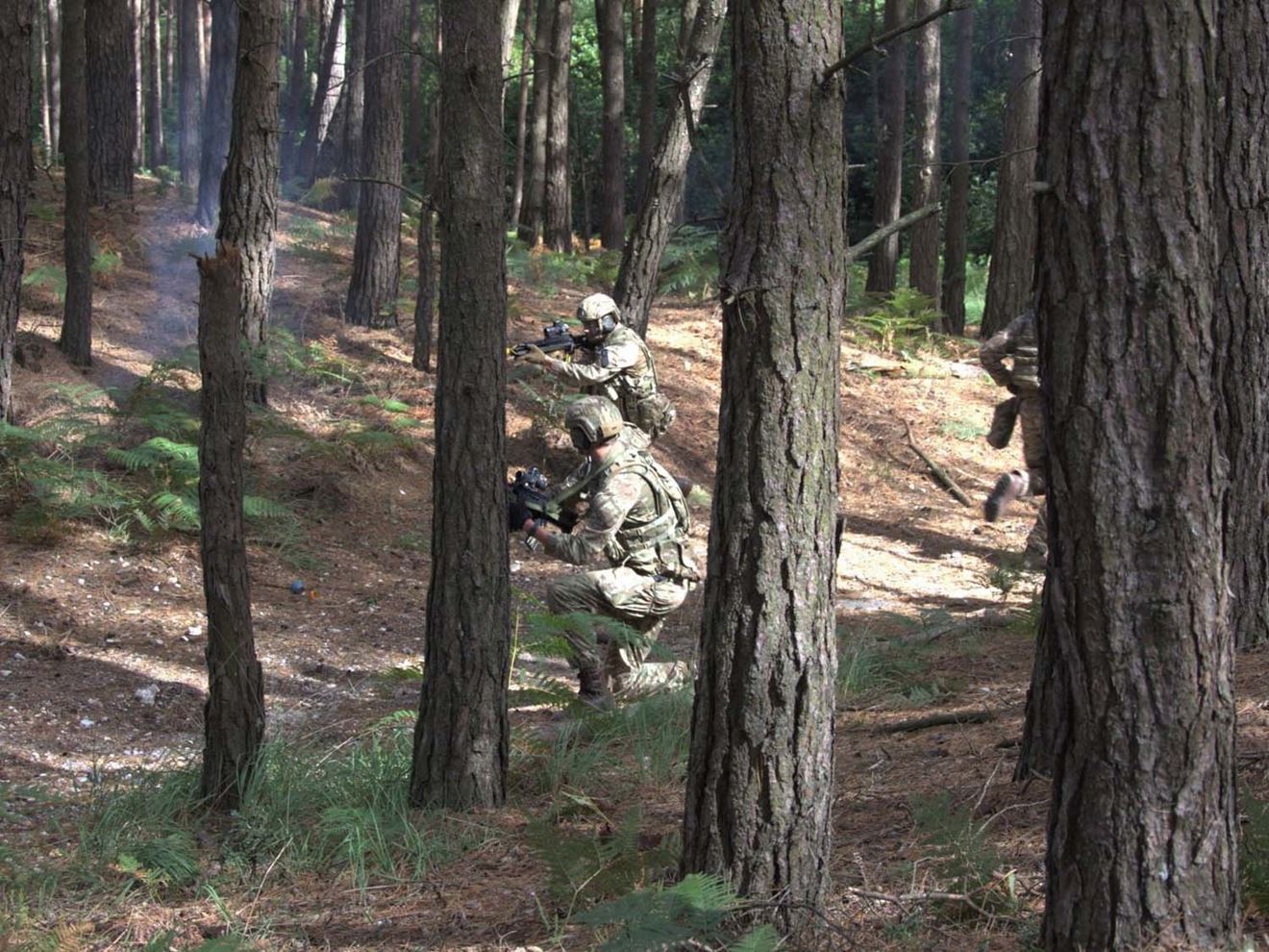 Royal Marines of 40 Commando head on Future Commando Force training