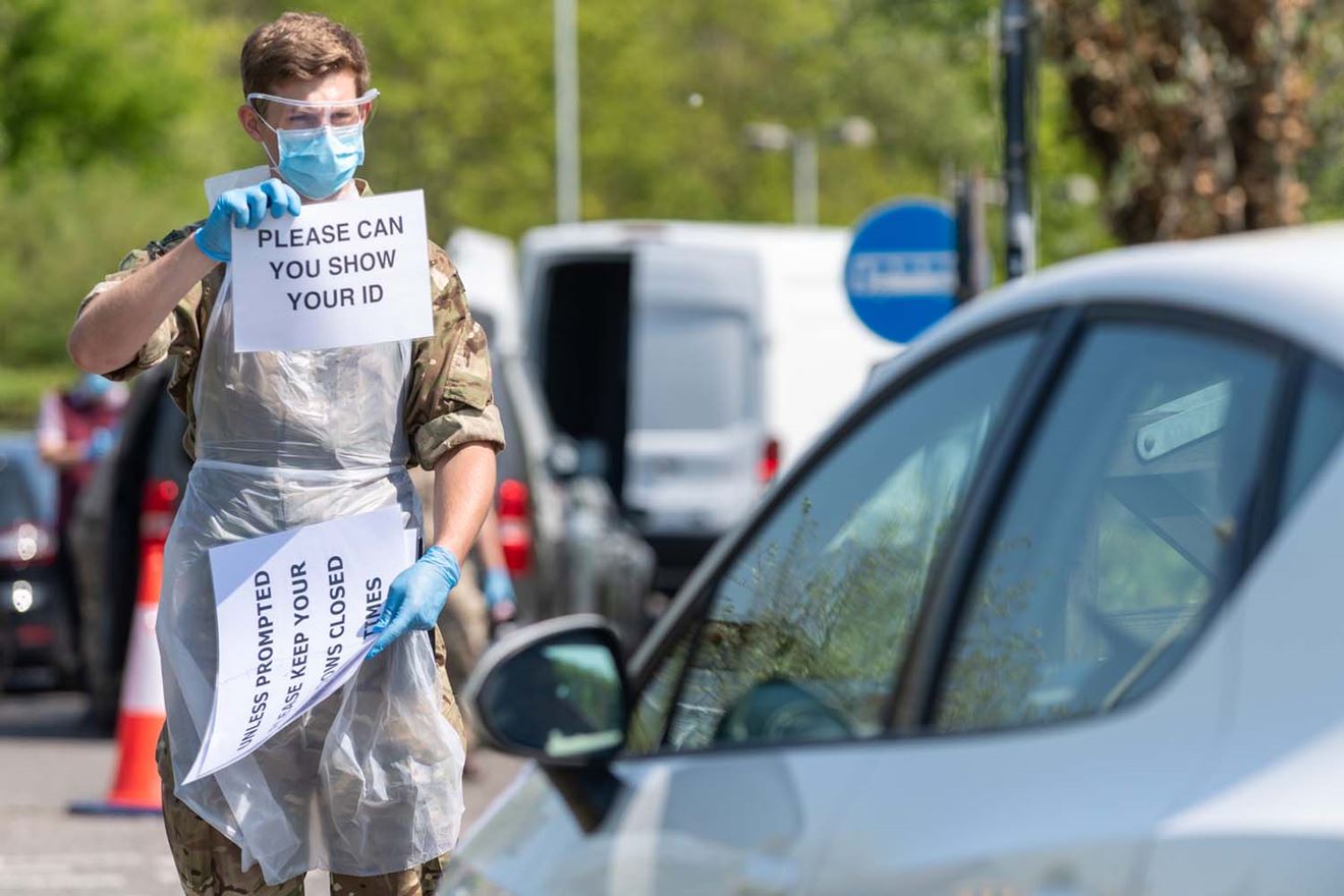 Plymouth commandos run mobile virus test centres in South-West