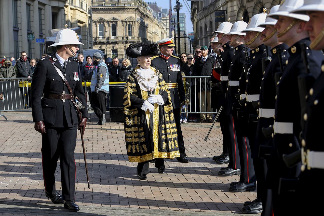 Birmingham bestows special honour on the Royal Marines