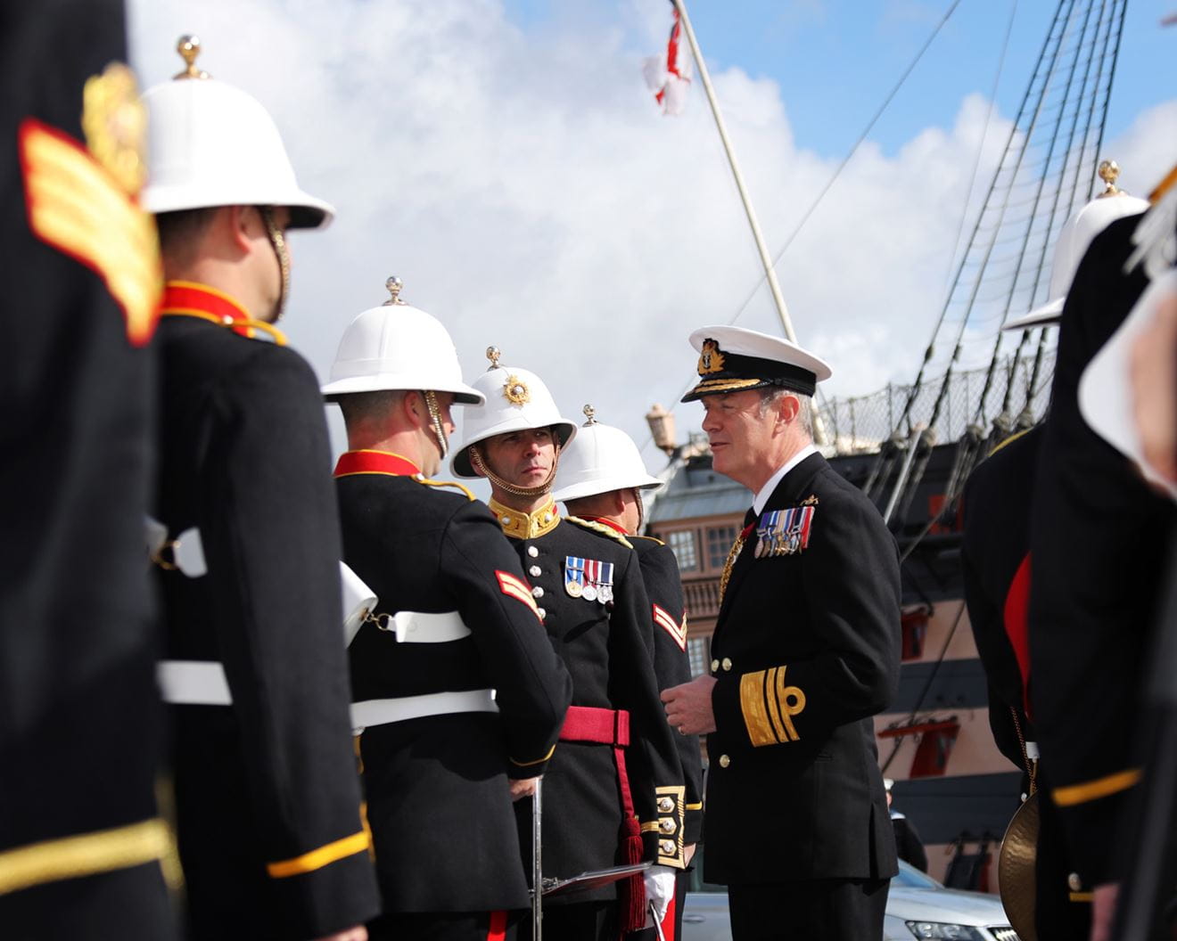 Second Sea Lord Vice Admiral Nick Hine CB