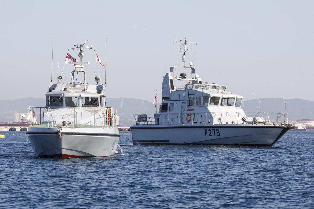 Dasher and Pursuer take over in Gib as £10m is spent on new boats for the Rock