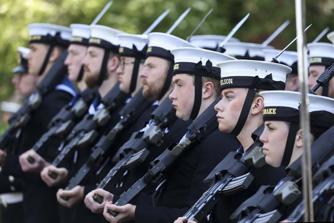 The Ceremonial Guard at St Nicholas Church
