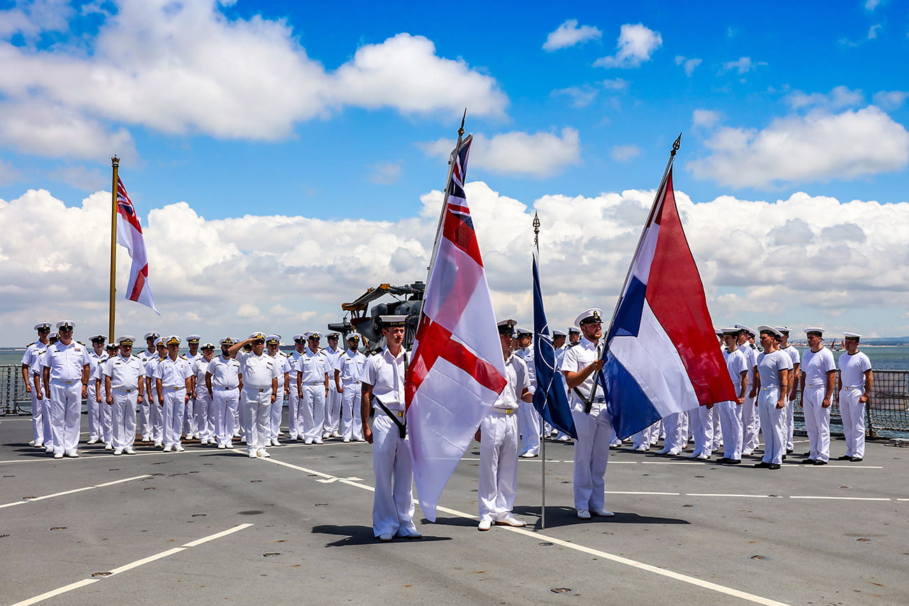 Royal Navy hands over command of NATO Task Group in Portugal