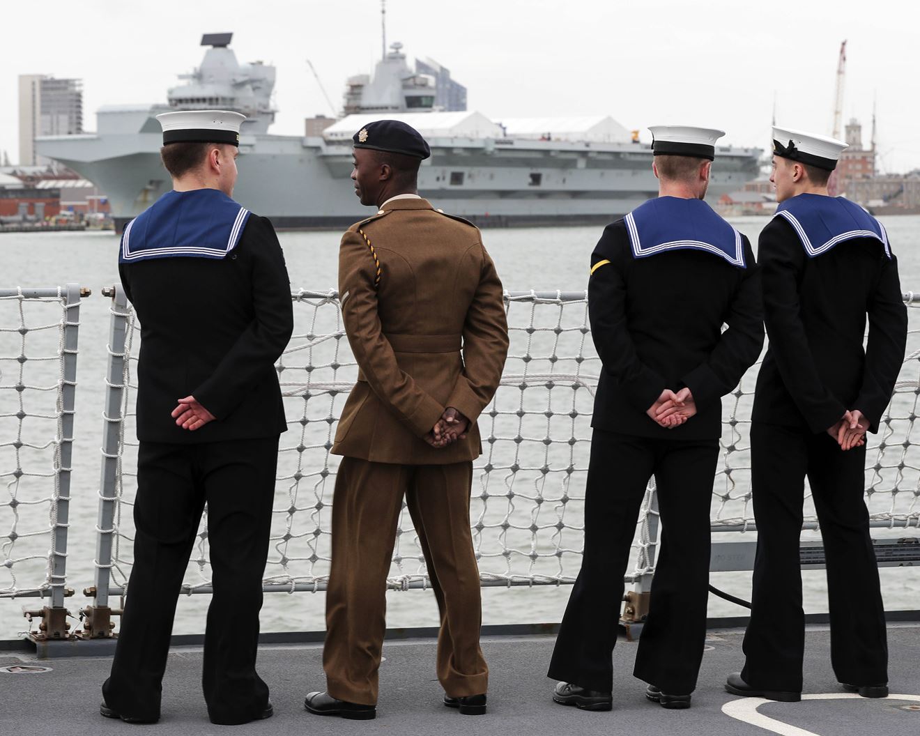 HMS Duncan has left Portsmouth for a six-month deployment. Picture: LPhot Corbett