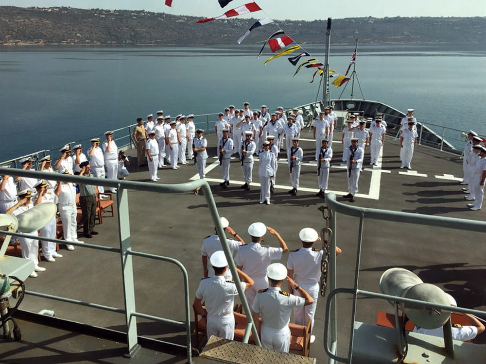 Star ship Enterprise completes year-long NATO mission