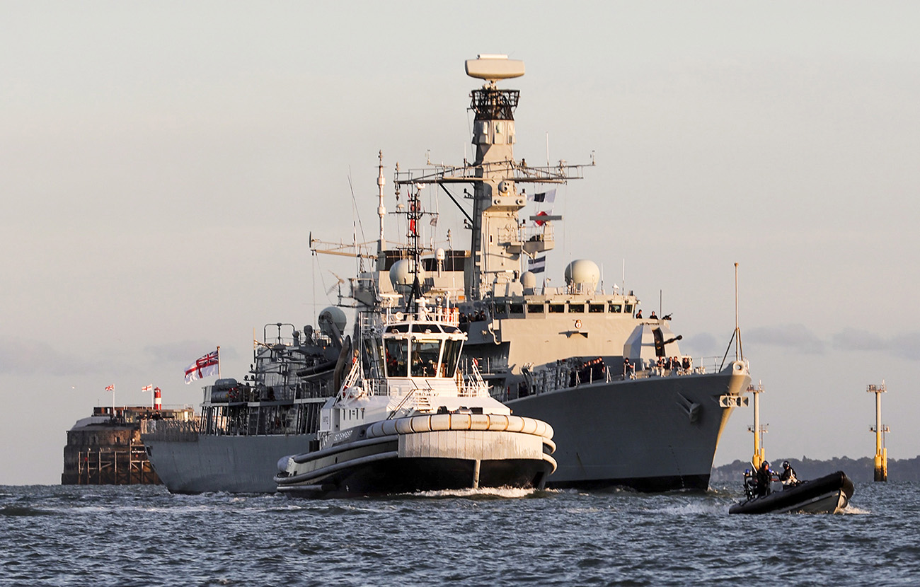 Upgraded warships preparing for operations