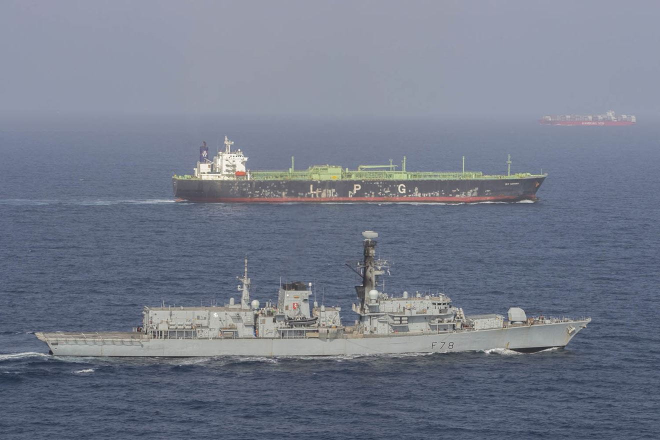 Royal Navy guardians protect 7m tonnes of shipping in Gulf
