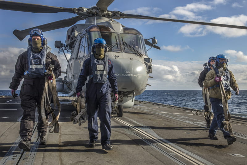 Royal Navy joins forces with the US in Arctic for cold-weather training