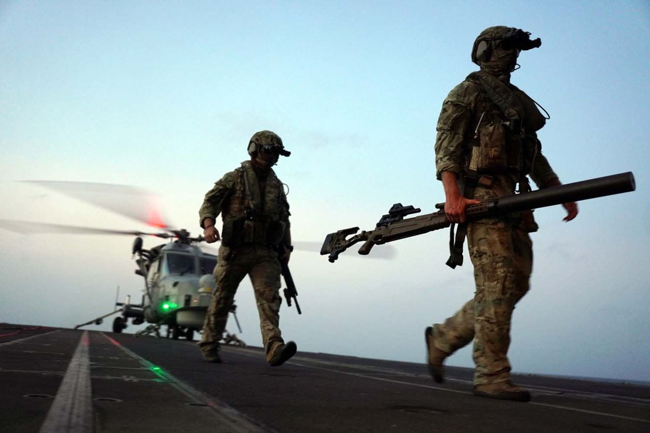 Royal Marines’ bullseye shot stops £35m illegal drugs shipment in its tracks in Gulf