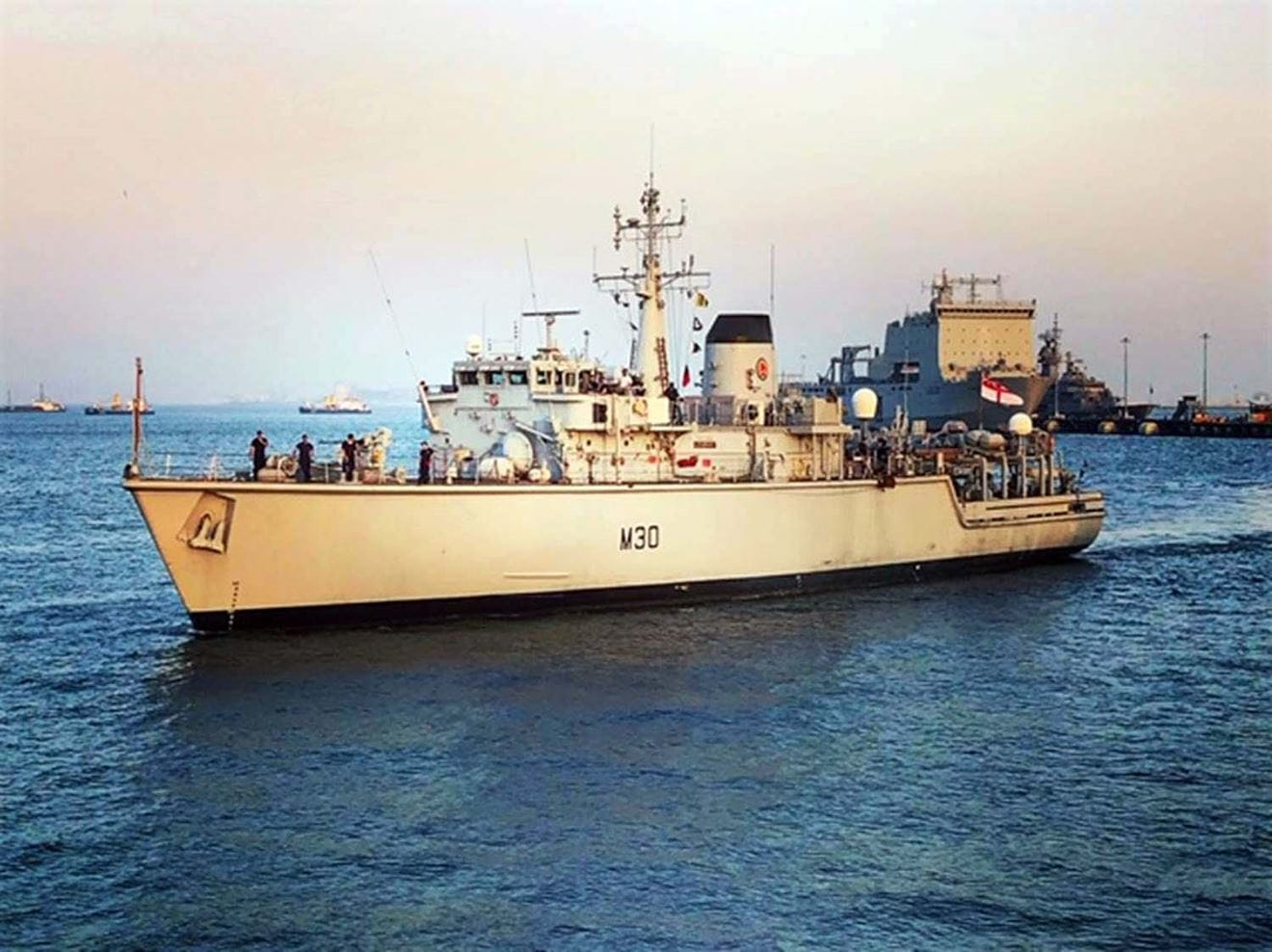 Navy’s oldest front-line warship celebrates 39th birthday