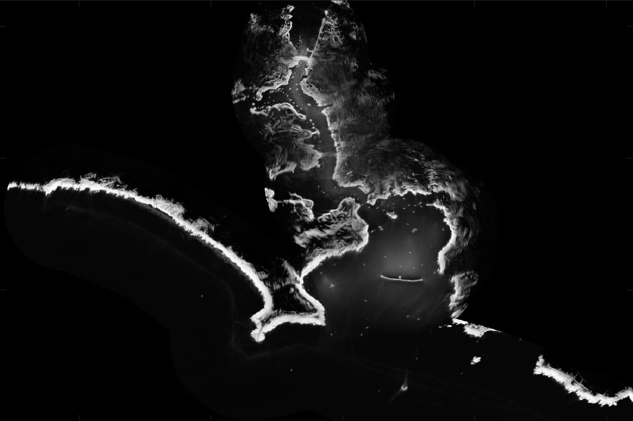 A shoreline map of Plymouth Sound and harbour - a byproduct of the software trialled by HMS Magpie A shoreline map of Plymouth Sound and harbour - a byproduct of the software trialled by HMS Magpie