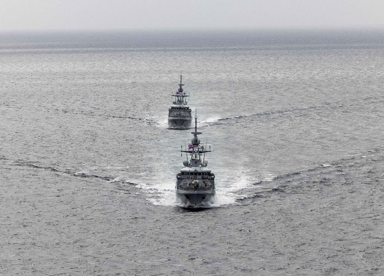 It’s goodbye from Forth, hello from Medway as patrol ships swap places in Falklands