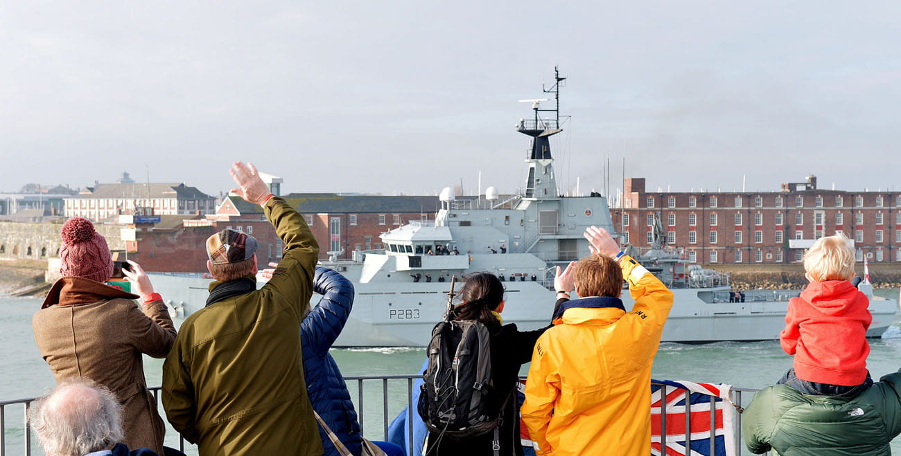 HMS Mersey deploys to North Atlantic