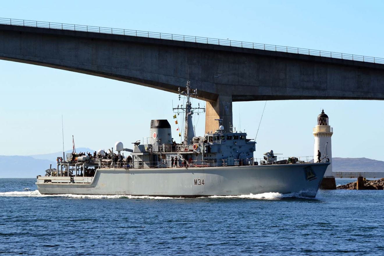 Veteran minehunter Middleton completes ‘Tour de Britain’ ahead of revamp