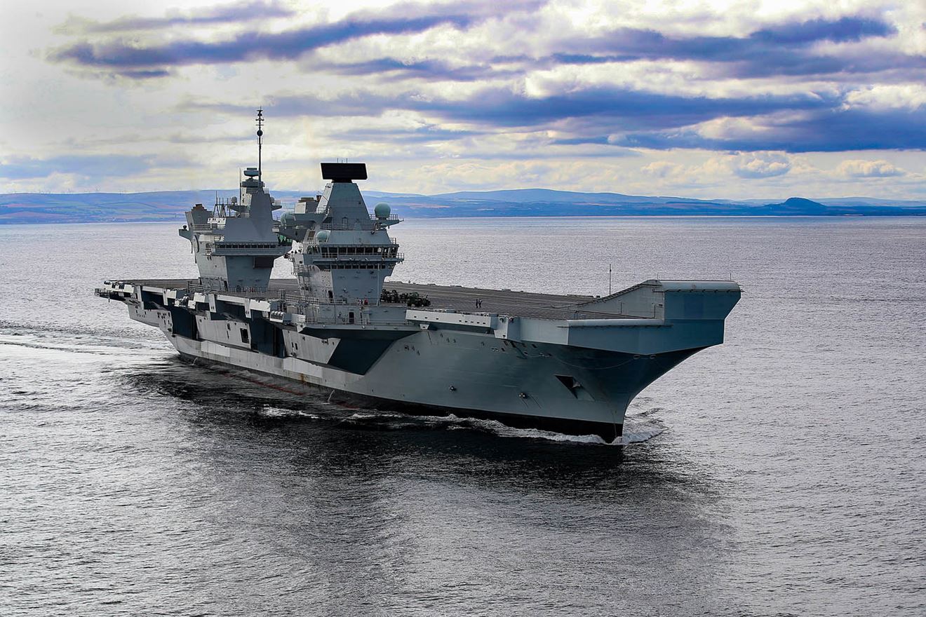 Jetty completed for HMS Prince of Wales