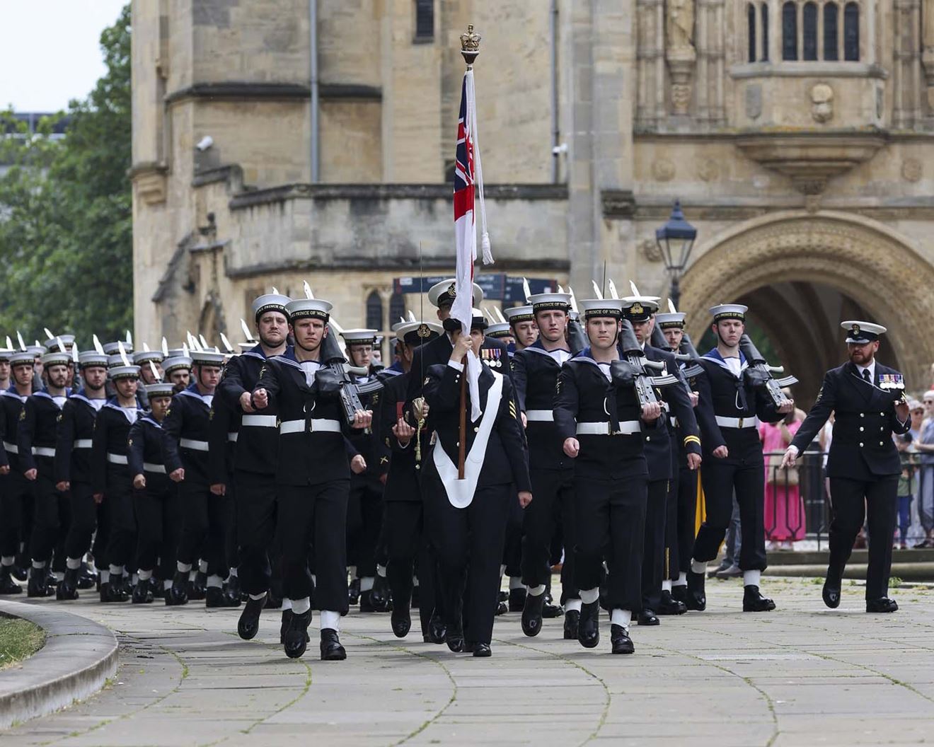 HMS Prince of Wales Freedom of the City Bristol