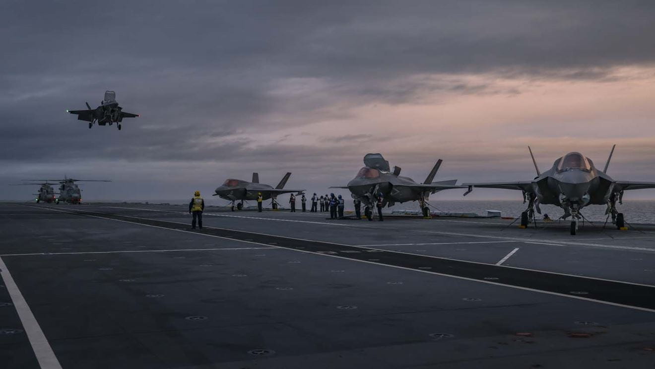HMS Prince of Wales is preparing to sail for Exercise Strike Warrior. Picture: LPhot Belinda Alker