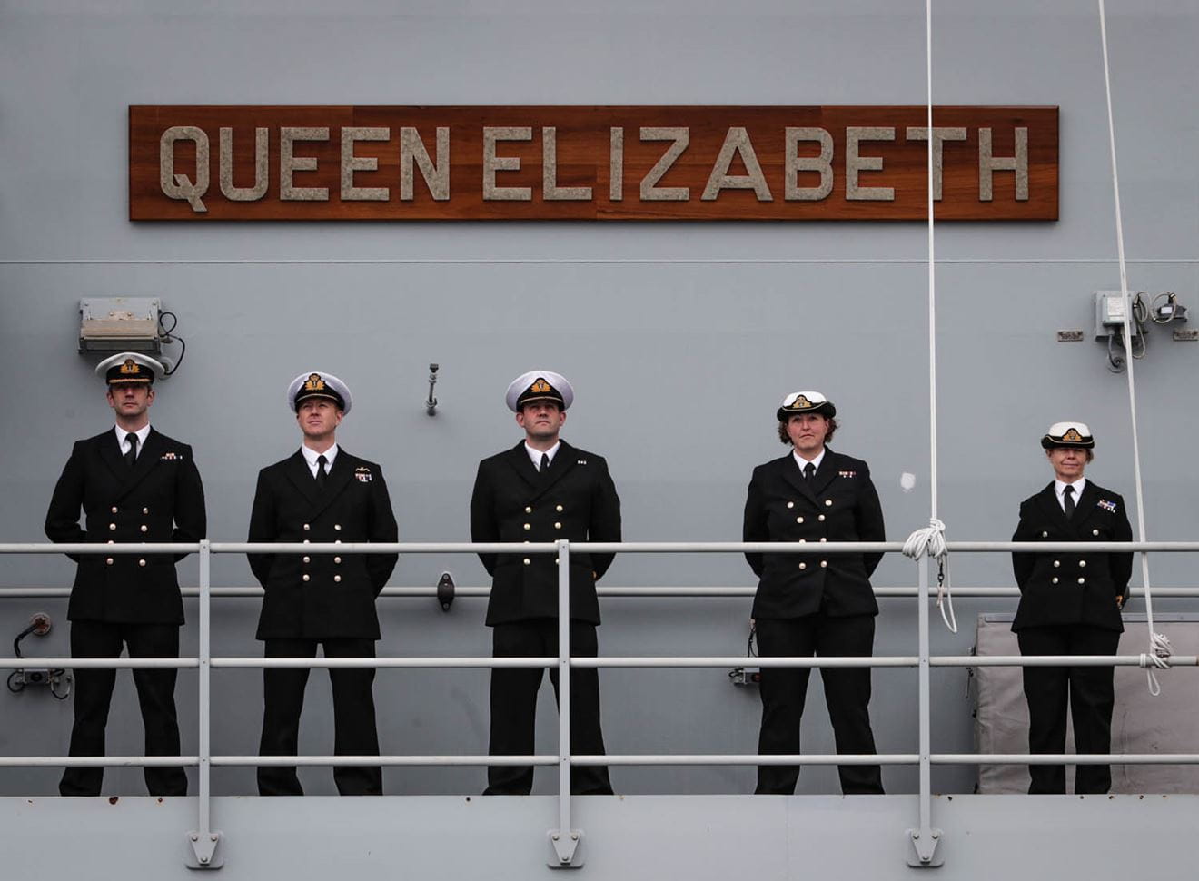 HMS Queen Elizabeth makes historical first visit to Canada