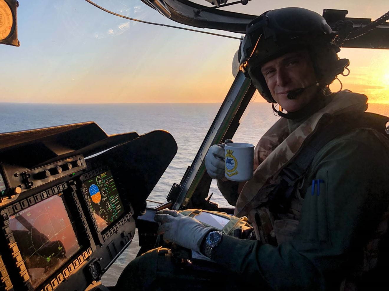 HMS Queen Elizabeth joins world’s biggest coffee morning