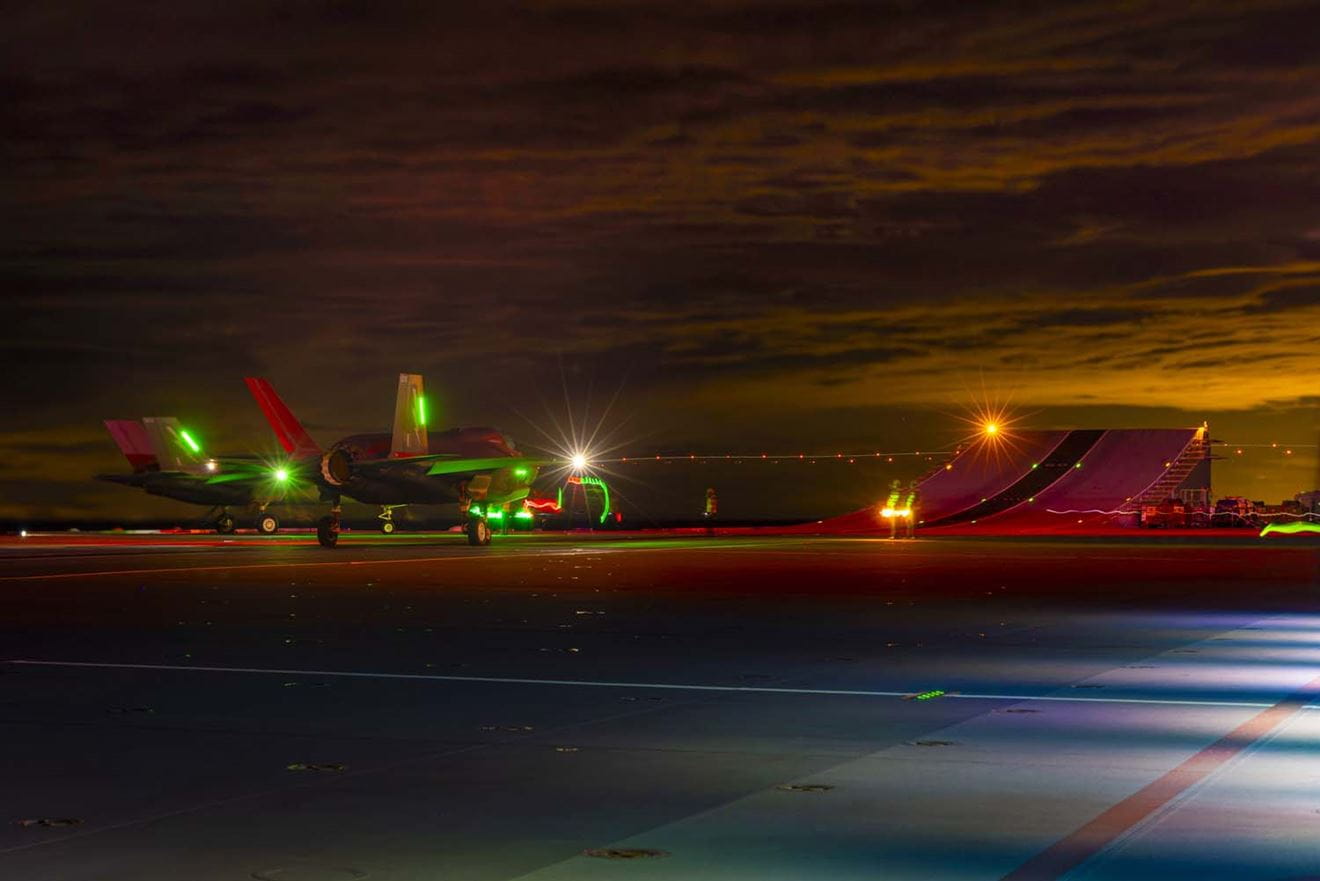 HMS Queen Elizabeth and her Carrier Strike Group have completed Phase 1 of their autumn deployment. Picture: LPhot Chris Sellars