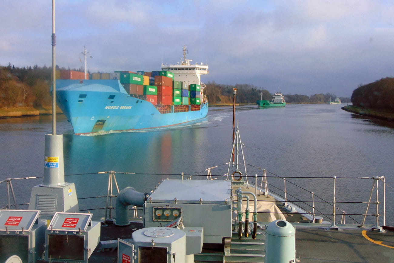 HMS Ramsey in Kiel