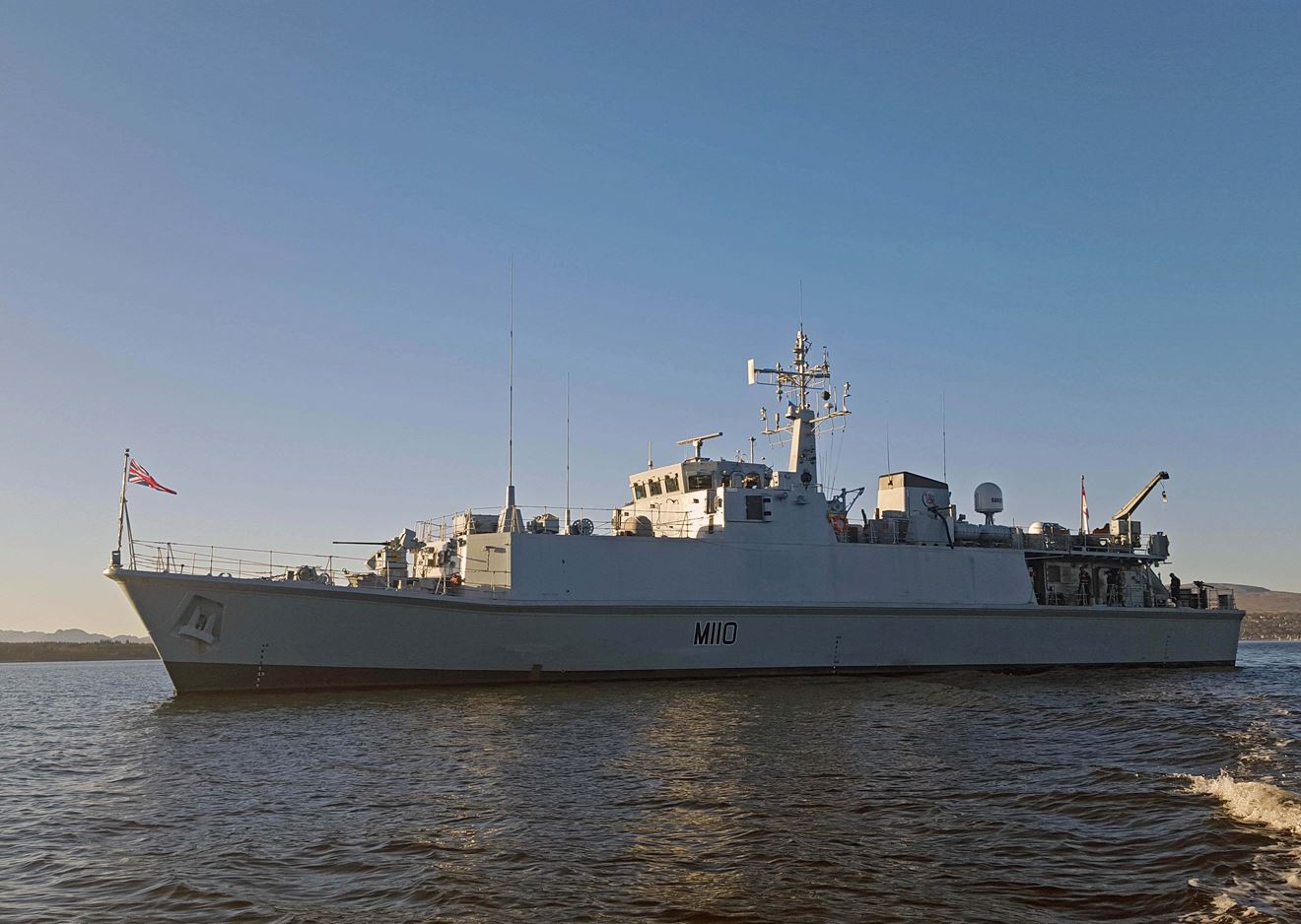 HMS Ramsey on NATO deployment