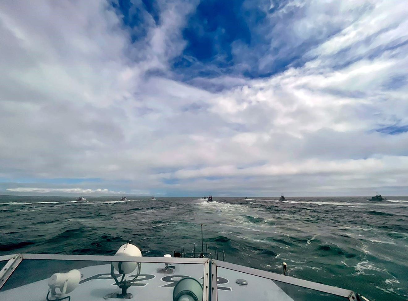 Big workout for small ships as Coastal Forces flex muscles off the Devon coast