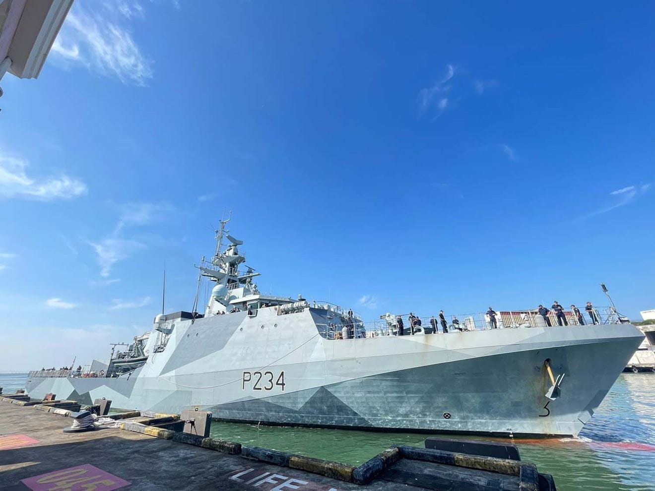 Patrol ship Spey underlines importance of Commonwealth security role in Asia