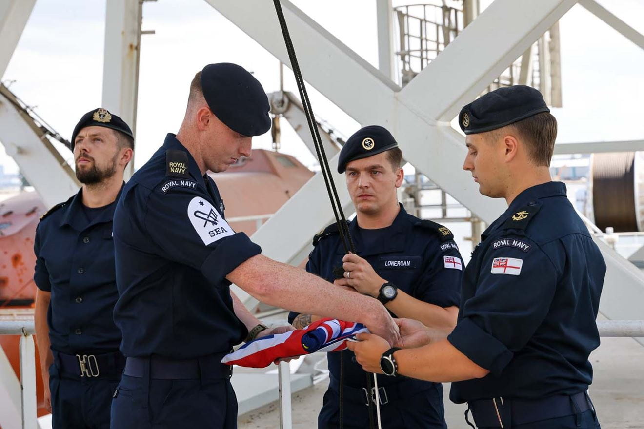 Ceremony takes place in Birkenhead
