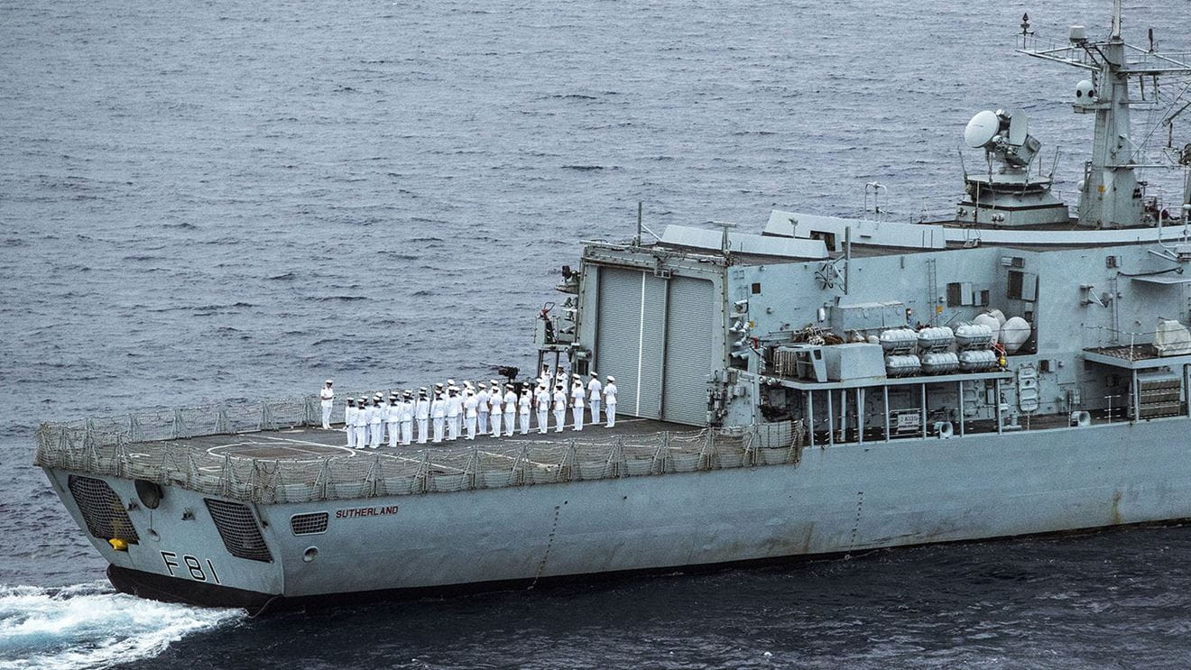 British and Australian sailors remember tragic World War 1 submarine loss