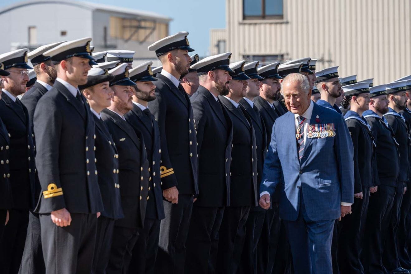 In awe of Agamemnon: The King sees Royal Navy’s newest submarine commissioned