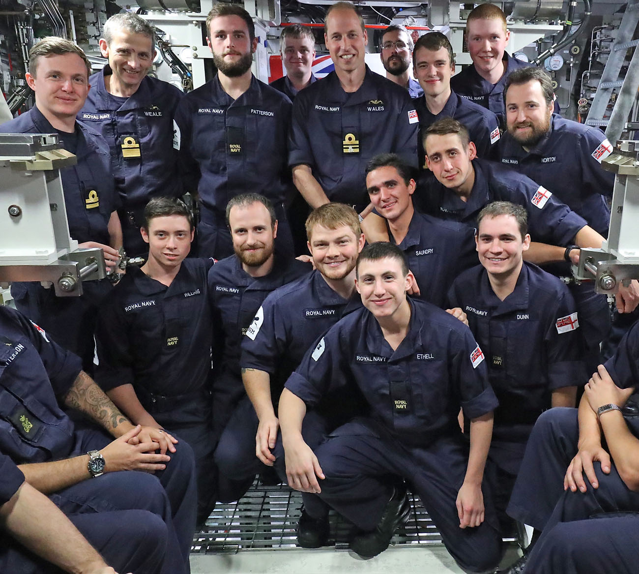 Royal welcome to newest submariners