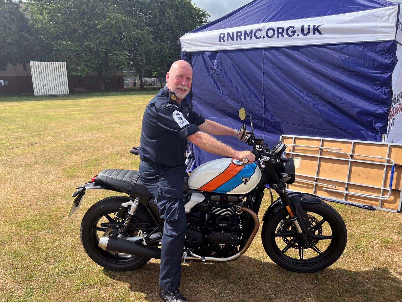HMS Triumph offers unique namesake motorbike for just £2 in charity raffle