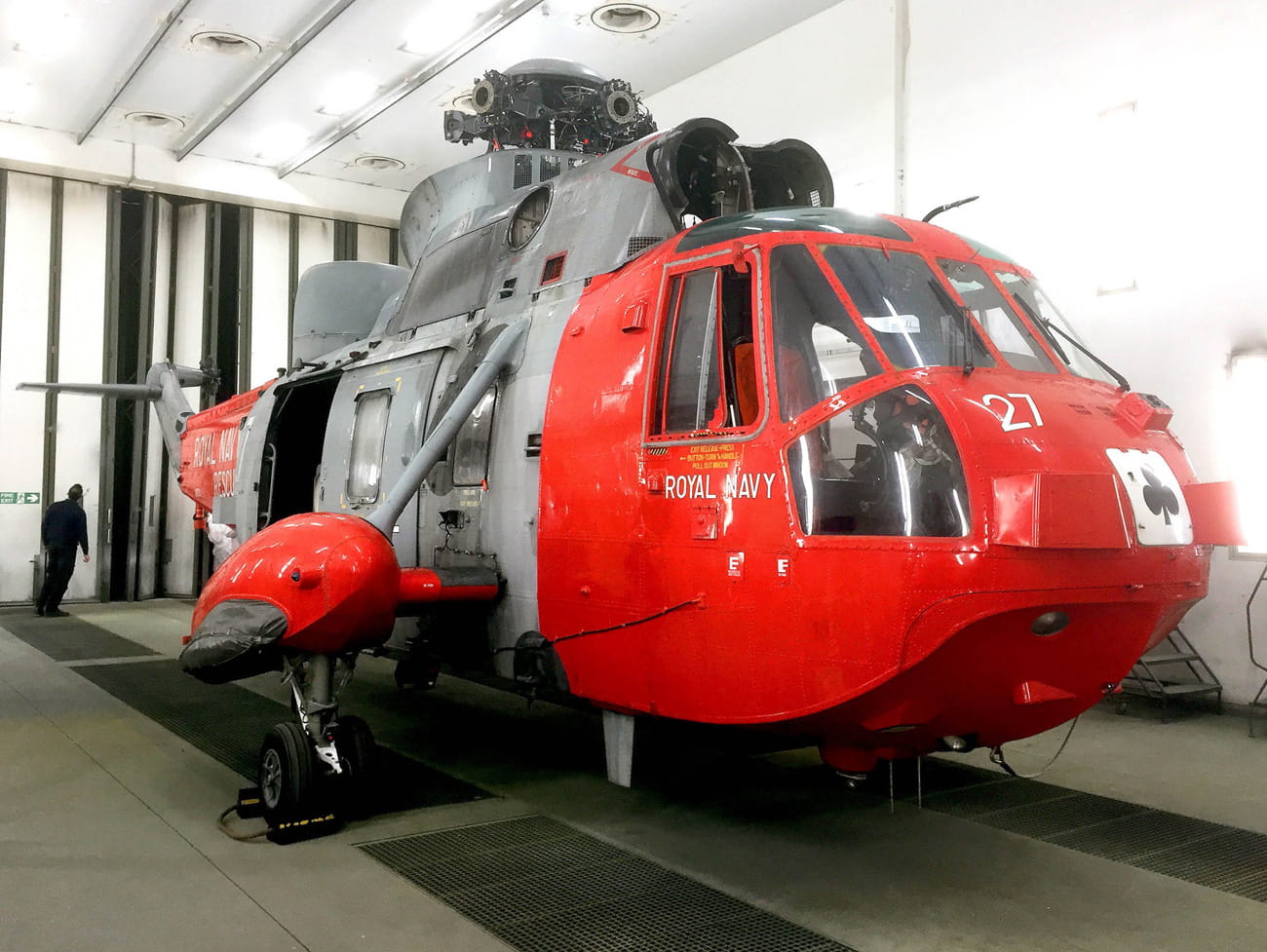 Life saving Sea King to go on display