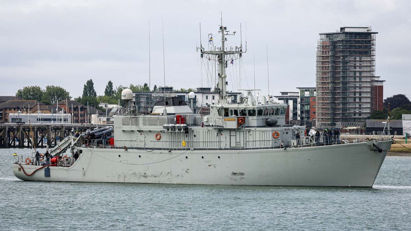 UNS Mariupol sailed into HMNB Portsmouth