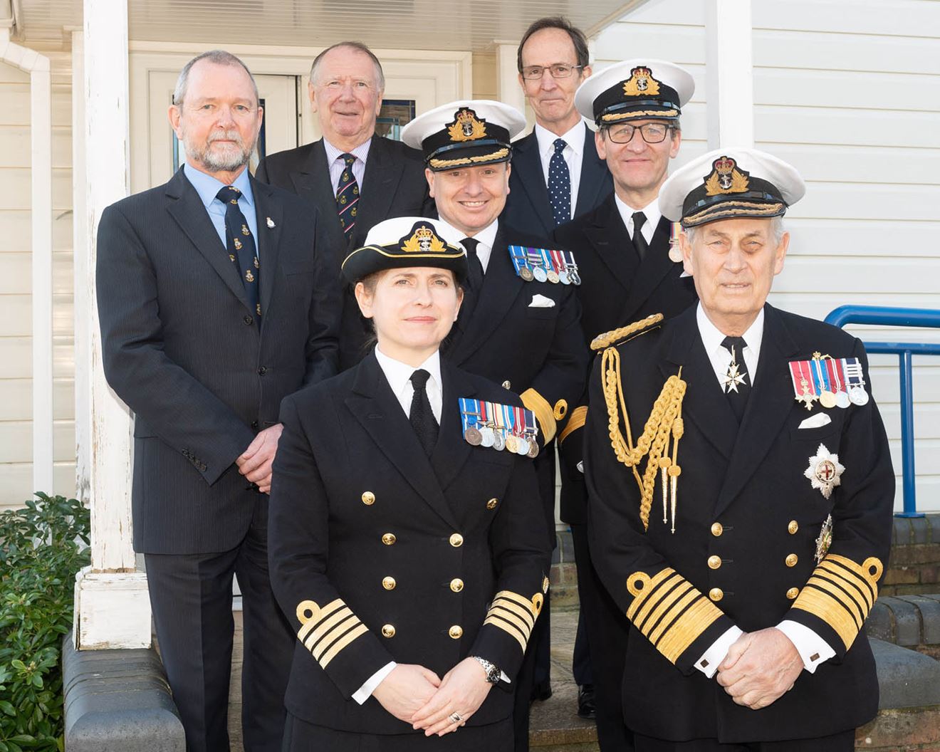 HMS Collingwood remembers eighty years of service