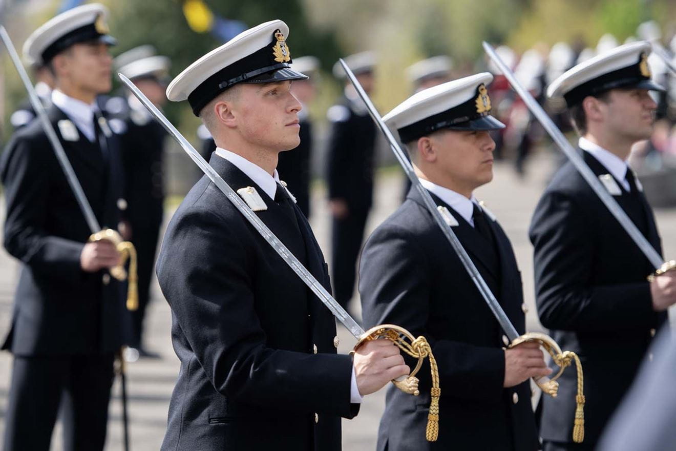 Now lead with courage: Dartmouth celebrates 150 new naval leaders passing out