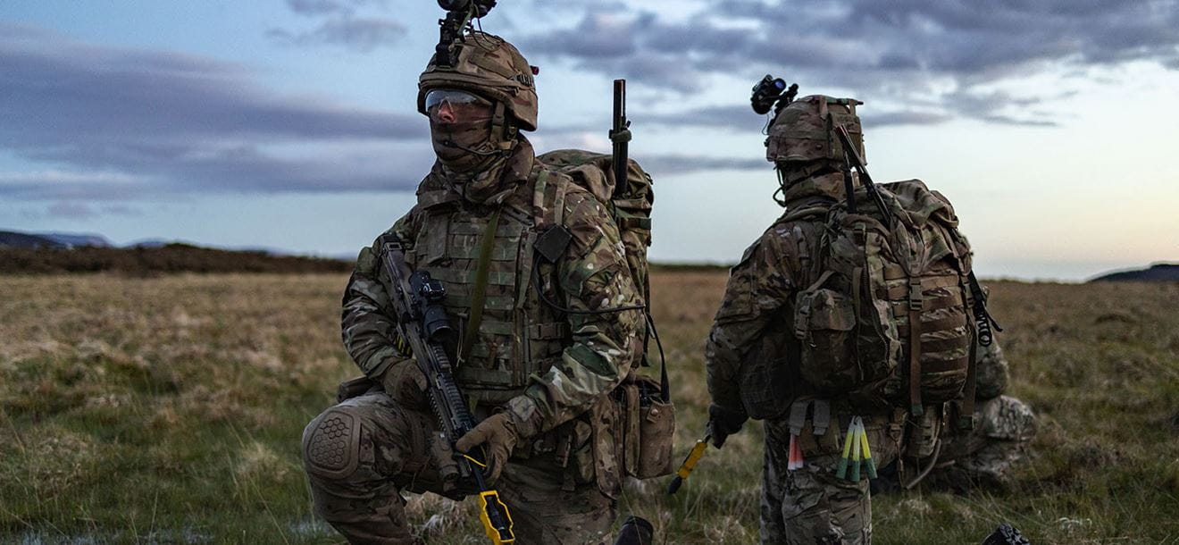 40 Commando Royal Marines conducting strikes during Ex Green Dragon.
