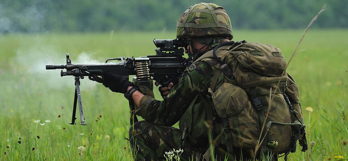 42 Commandos deployed to Virginia, VA where they conducted their training on USMC Camp Lejeune