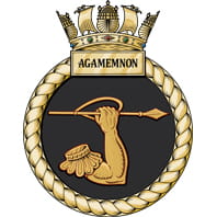 RN-SS-Badge-HMS Agamemnon.jpg HMS Agamemnon