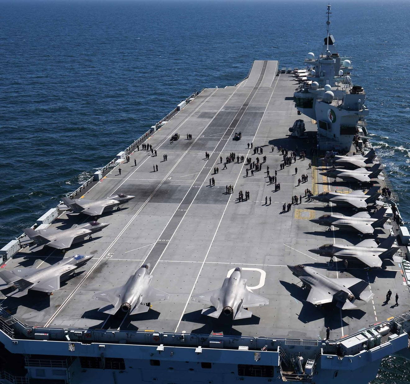 HMS Queen Elizabeth aircraft carrier