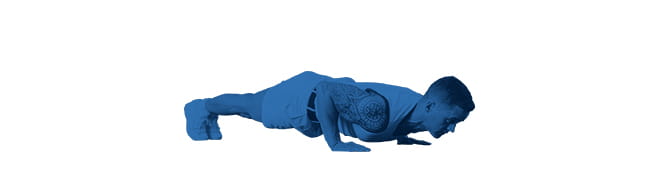 get fit to join commando press up step one