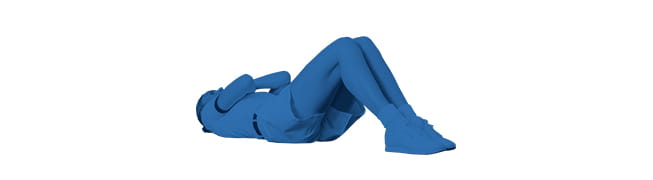 get fit to join crunches step one