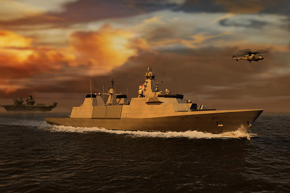 Artist's impression of an Inspiration Class ship