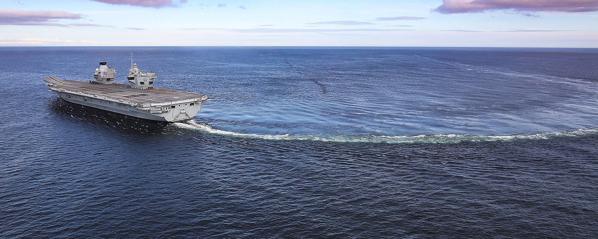 HMS Prince Of Wales at sea