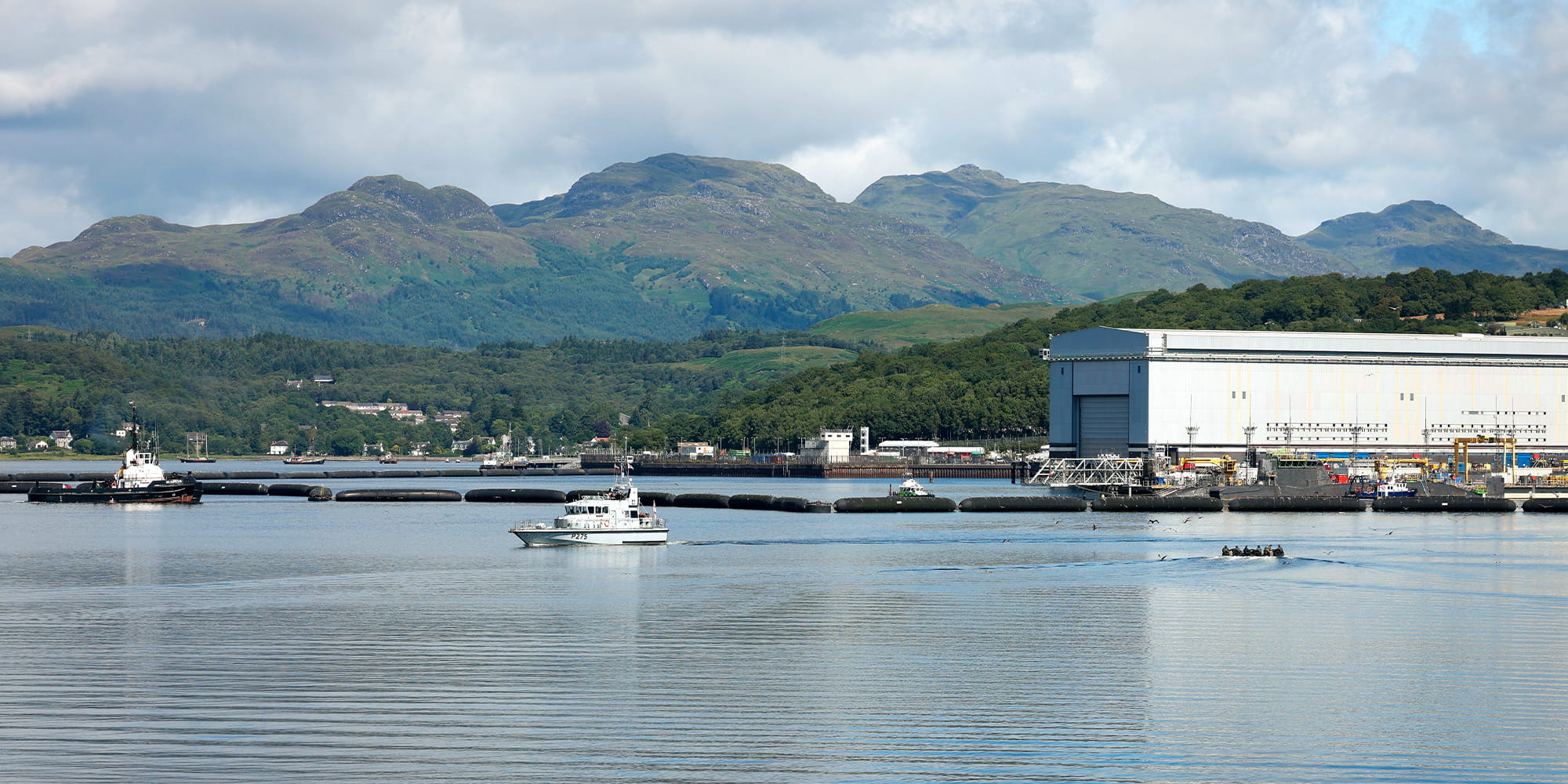 Context image of the port of Clyde